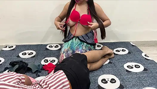 En viral Hintli jija sali ve karısı seks videosu Hintçe seks videosu