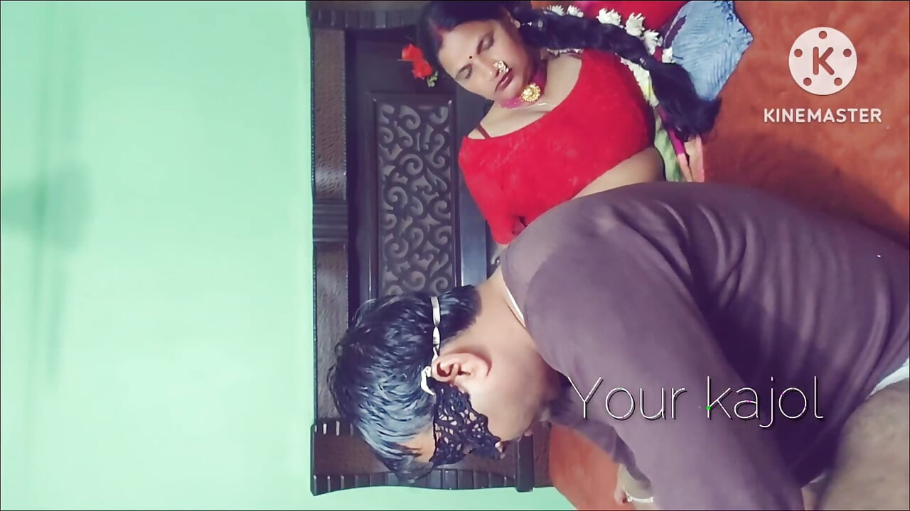 Pulchny Kajol Bhabhi przejebane