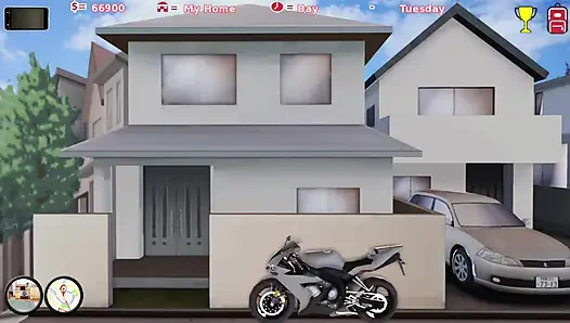 Жизнь Макса, сезон 2 Cap 85, трахаю мою соседку в ее постели