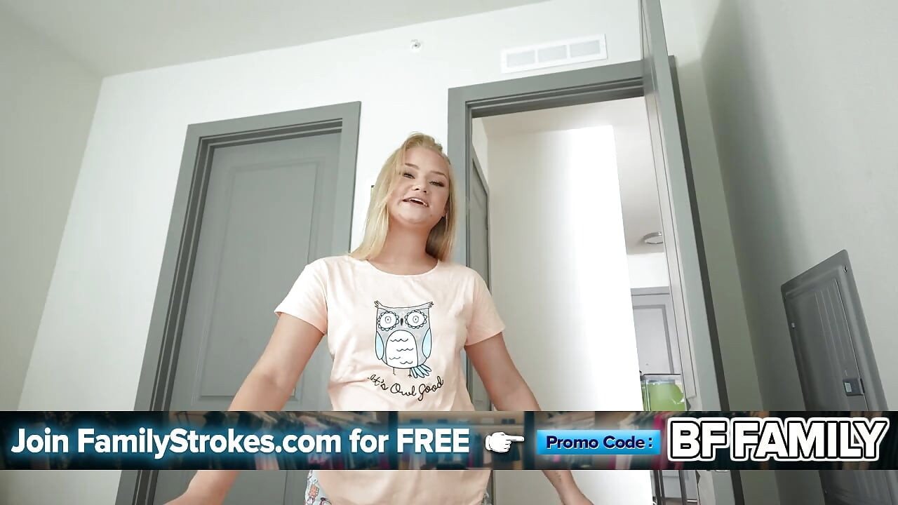 Bad Blonde Step Daughter Learns Her Lesson When Stepdad Spanks Her Raw