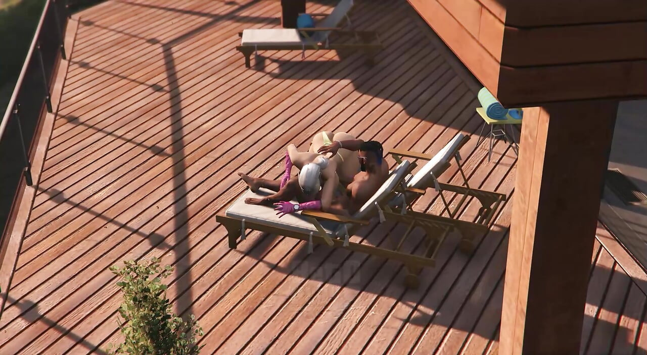 GTA 5 Franklin orders a hot Lady with pink boots Part2