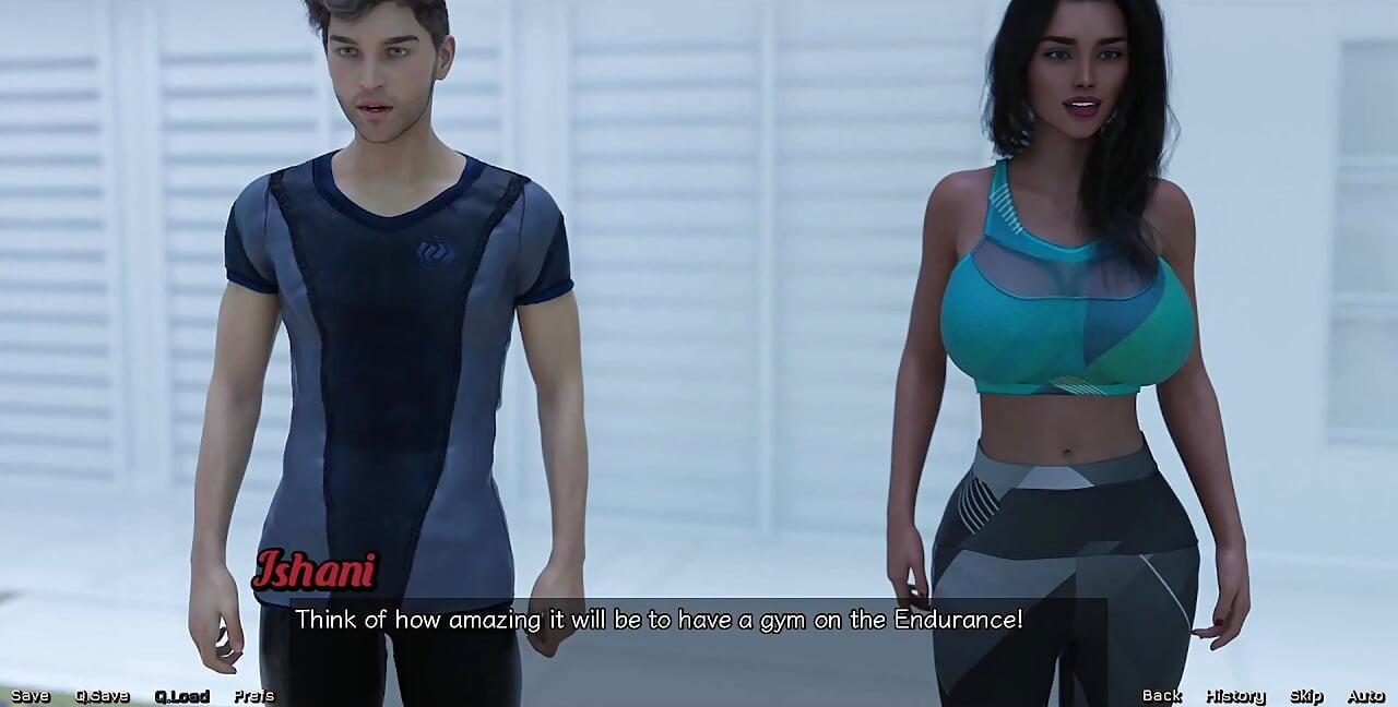 Stranded in Space - Planning Fucks with Hot Busty Indian MILF