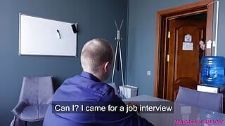 Fucked by Boss at Job Interview