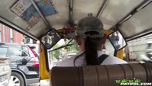 Plump assed hairy thai gets a mean ride