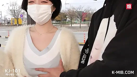 Korean Amateur her first original film as Pornstar