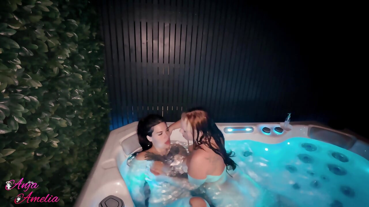 Girls Just Want to Have Fun in the Hot Tub!