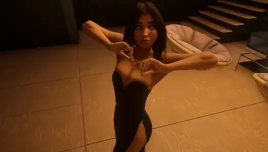 Hot young girl fucked after party
