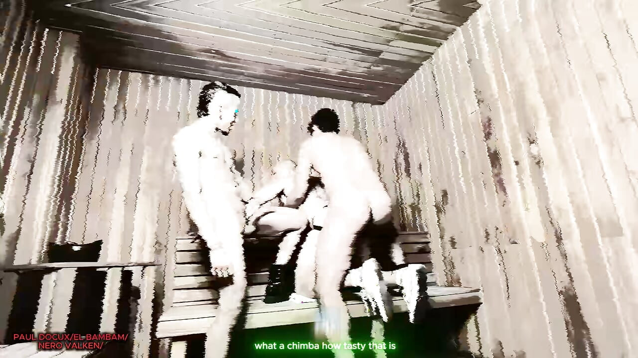 We Both Fucking the One at the Sauna Reception