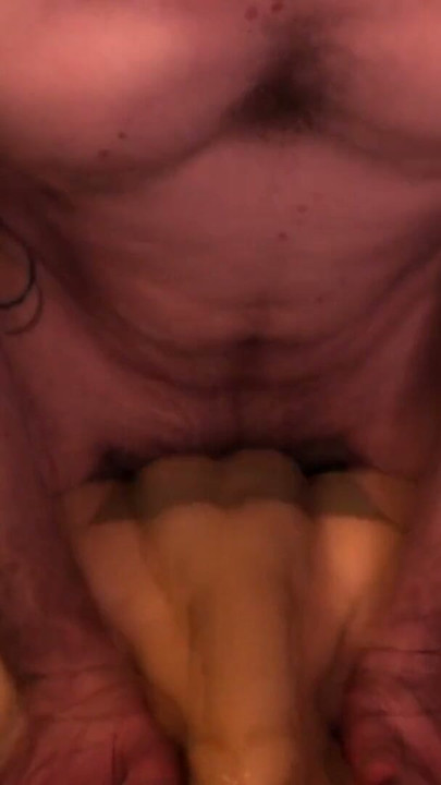I fuck my doll's ass, then she fucks my ass and I cum on her. | Clip 1