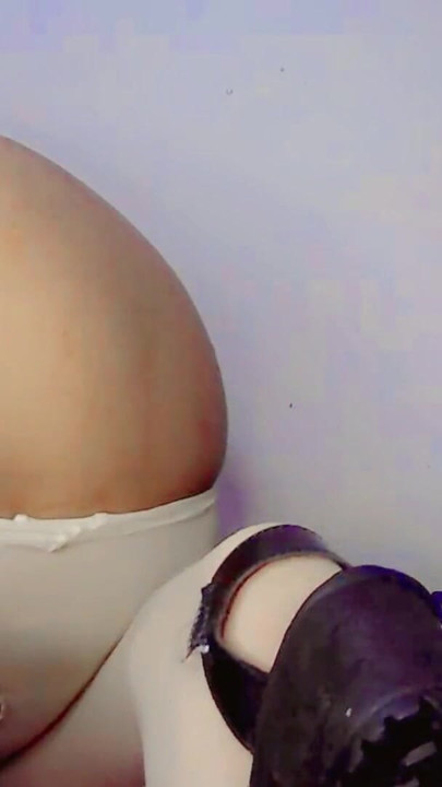 Maricas hijab menina anal treinamento - alongamento apertado do cu &preparação da vagabunda maricas | Clipe 2