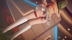 MMD R-18 Аниме-девушки сексуально танцуют (клип 47)