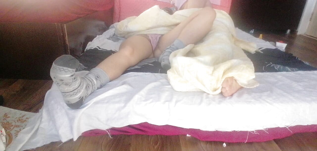 Foreplay in the bedroom with an amateur couple. Hot amateur couple foreplay in the bedroom.