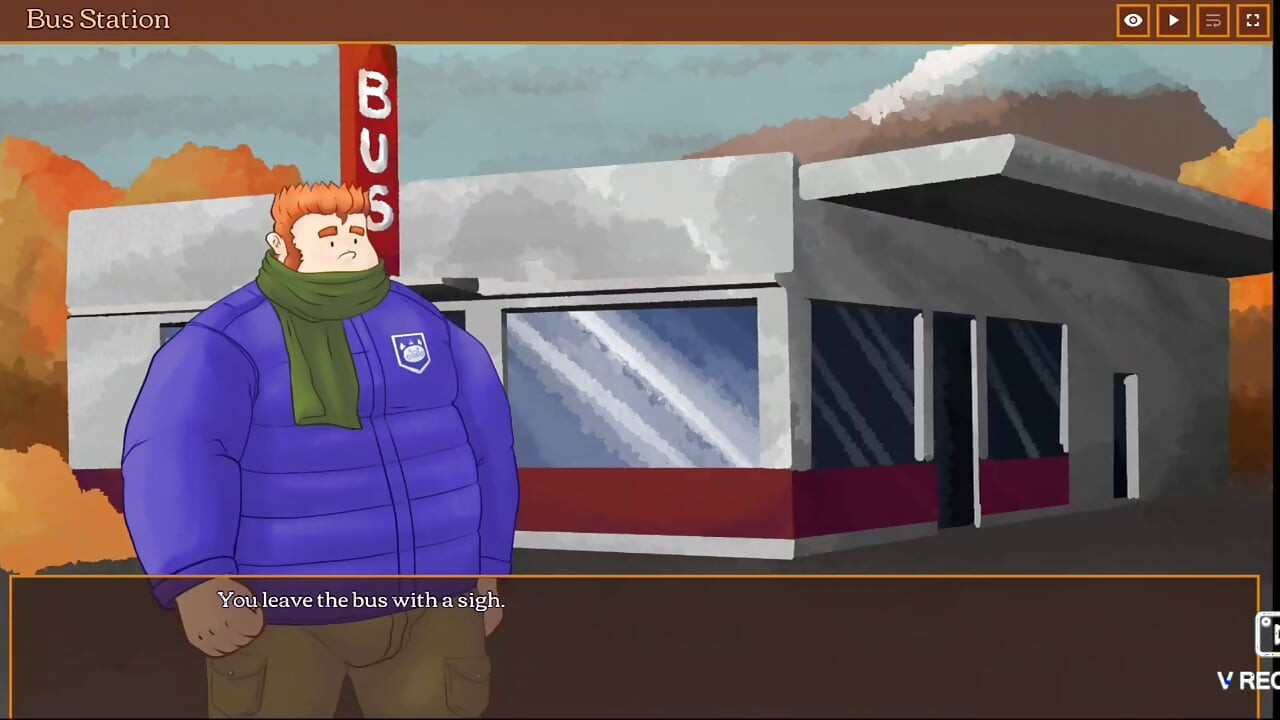 Your favorite lumberjack fucks chubby young man in the cabin.