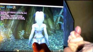 Wauw sperma eerbetoon aan Aleciaeverbloom (World of Warcraft)