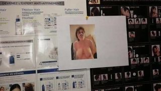 PIGMely Pics Exposed in a hairdresser