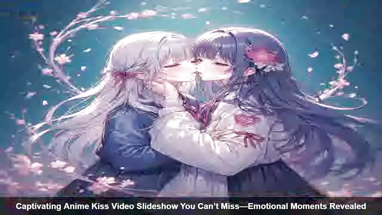 Cativante vídeo slideshow de anime kiss você não pode perder momentos emocionais revelados