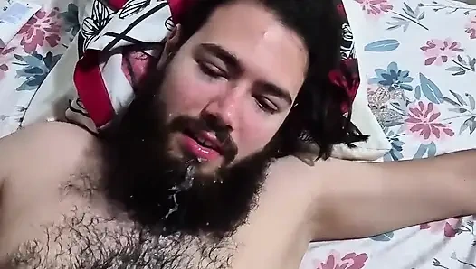 Milk From My Boobs on the Beard of My Neighbor