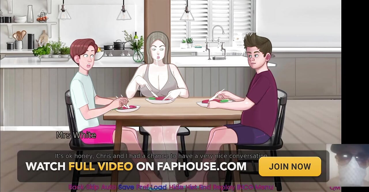 My Bestfriends Step-mom Sucks My Cock Under the Table While My Bestfriend Is Right There.