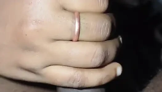 Hi Dears Today I Trying Handjob, Blowjob and Using Condom Fucking