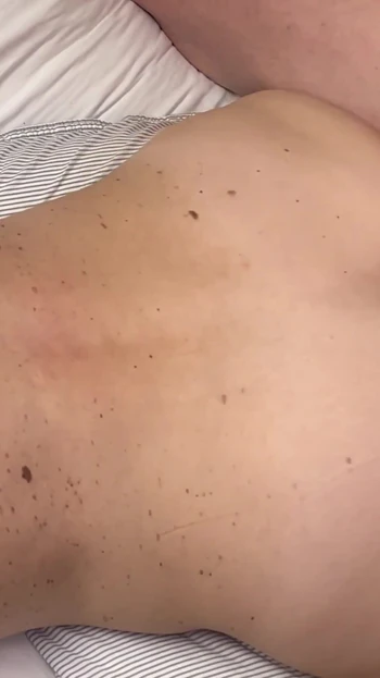 Powerful moment from "Slim hairy MILF fuck missionary and prone"