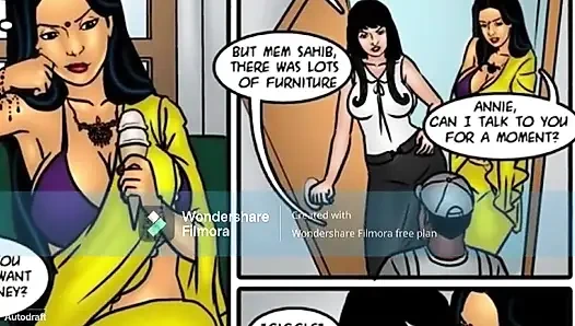 Savita bhabhi aur annie ki gaand faad chudai.