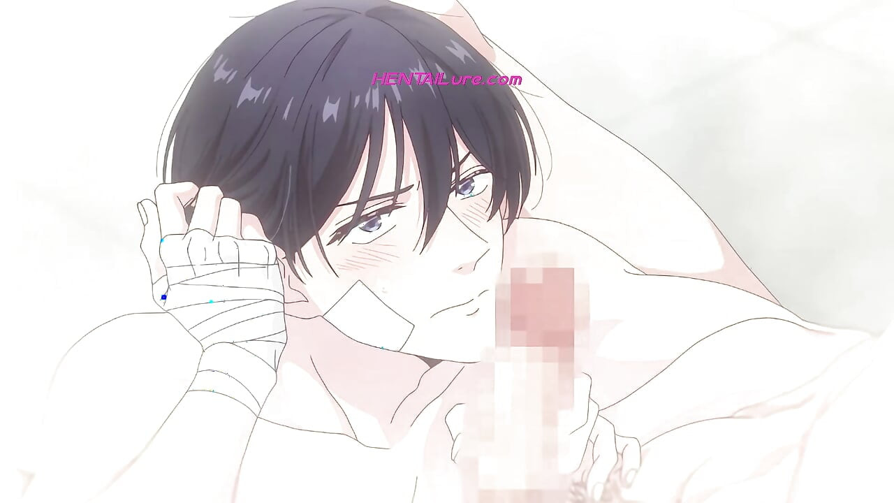 Dominant boy pounds lover in doggy & showers his open tight ass - Gay Anime