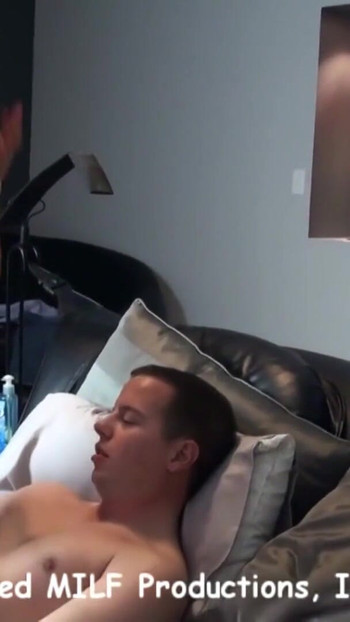 Jaw-dropping moment from "MILF1134 - Three Cream Pies Back to Back"