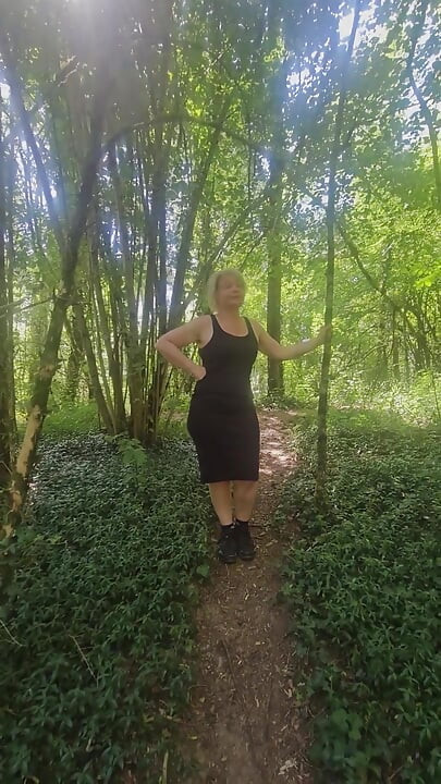 A Little Walk in the Woods Looking for a Good Cock to Drain