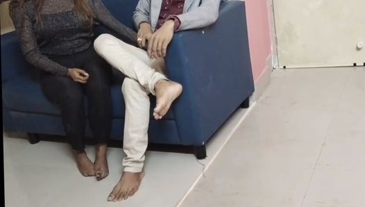 Indian boss deeply satisfied by his hot & sexy stuff