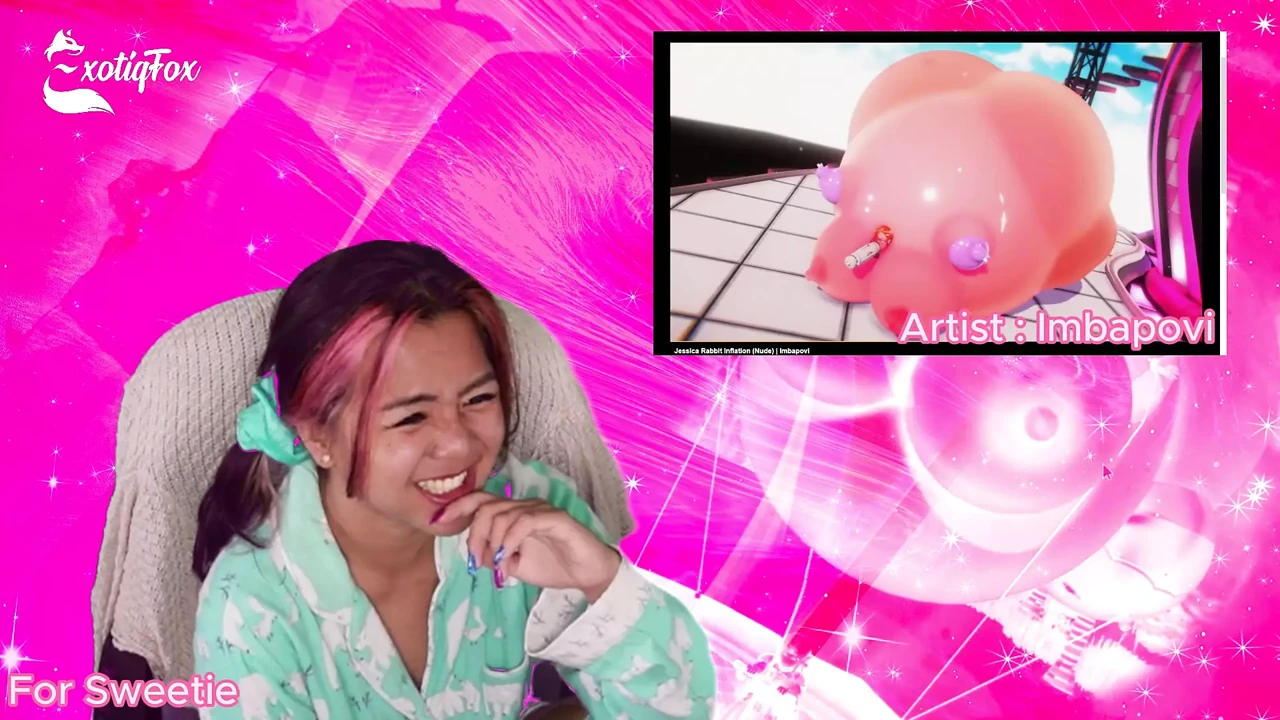THEY JUST CAN'T STOP GETTING BIGGER - Custom Reactions ExotiqFox Solo Gooner Girl Masturbation