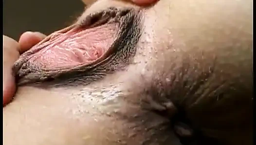 Whore gets her cunt licked and her holes filled with cock