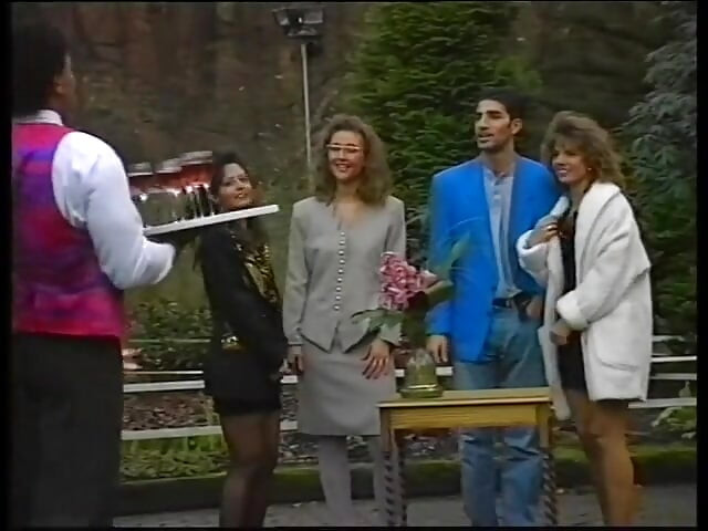 Orgie retro cu penetrări duble