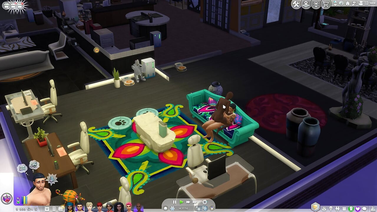 Sexy sims in Hot