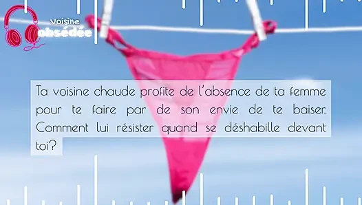 Your Obsessed Neighbor Makes You Cheat Your Wife - French audio porn hot neighbor cheating husband