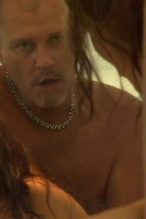 Long haired babe endures a hardcore fucking in a close up shoot