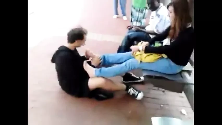 public foot femdom