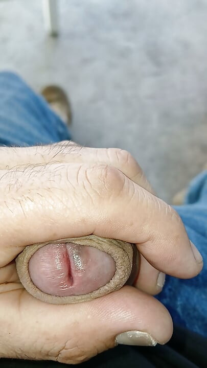 Polla grande y precum
