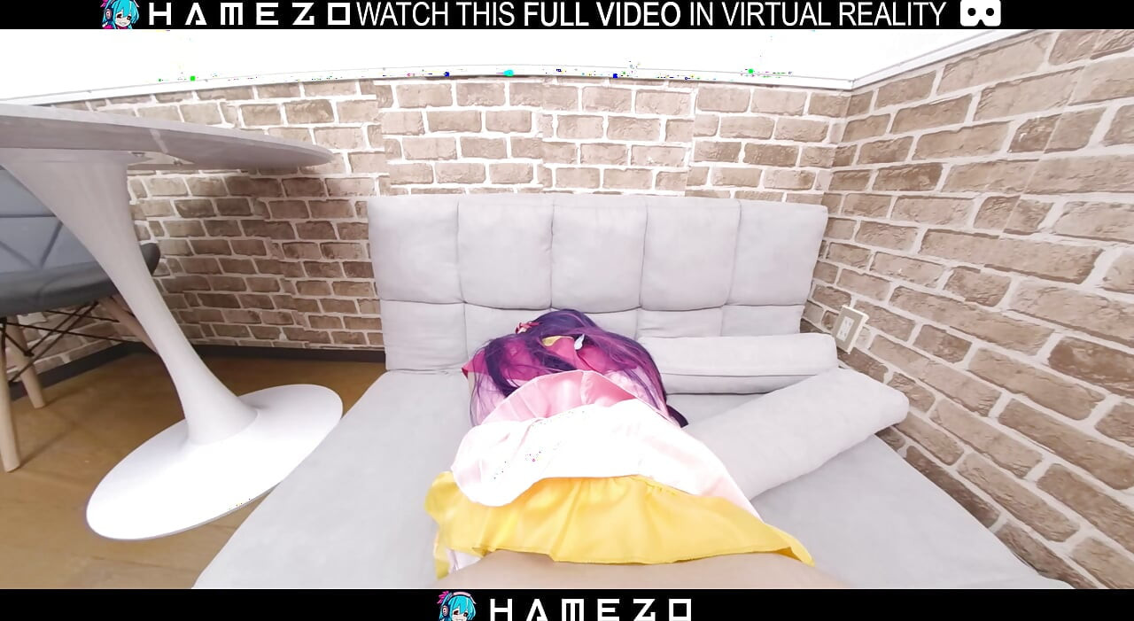 Japanese sexy girl,Suzuna Shiraishi,gets fucked in VR.