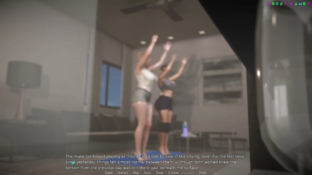 Friendly Housewife by White Foam - Busty, Horny Neighbours Dancing Together 7