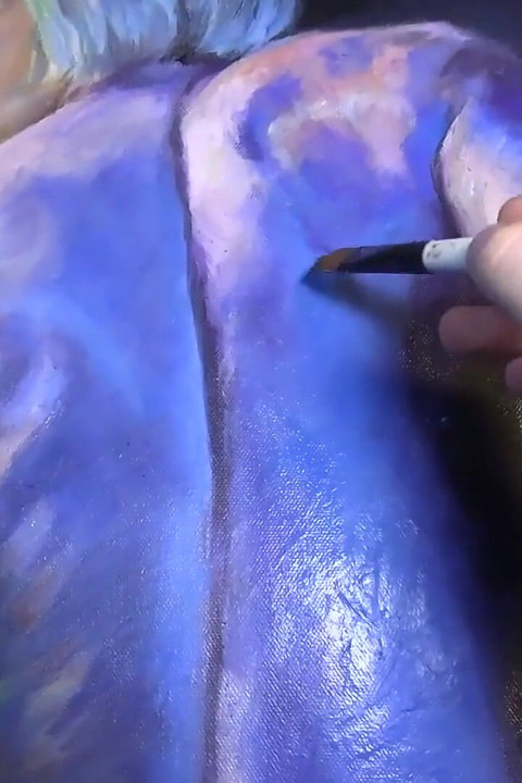 En konstnär och hans musa