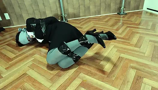 The Targeted Office Lady Was Tied up with Tape