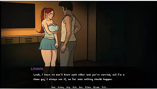 Lust town - gameplay - permainan peran - istri selingkuh melakukan seks mentah dengan orang asing di motel