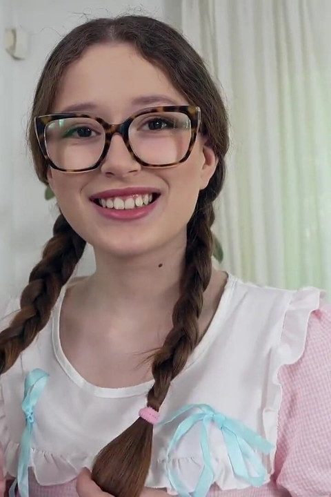 Bonus - Shy Nerd Girl Dalila Lapiedra with Hungry Wet Pussy