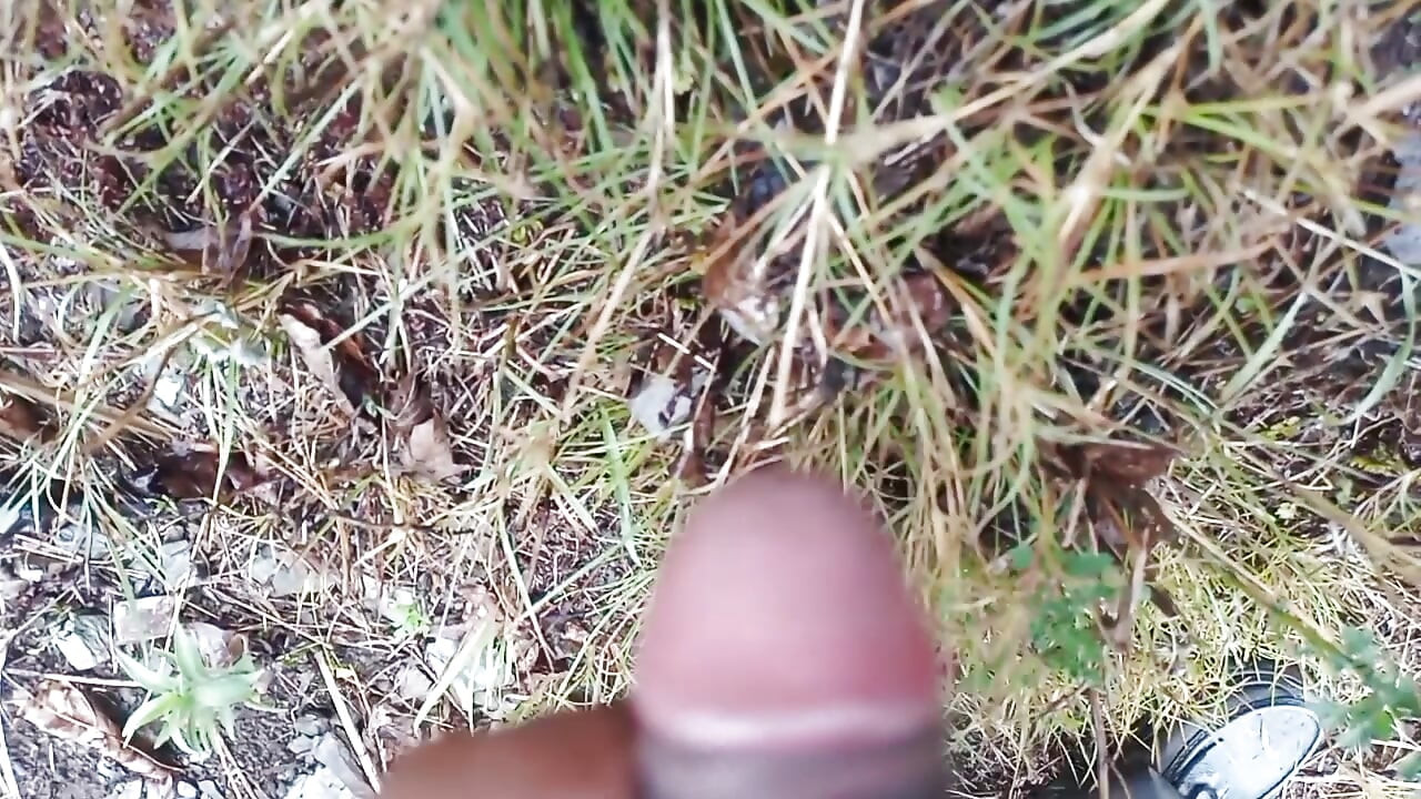 Masturbation in the jungle