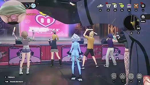 A small and beautiful Japanese oni girl, gets horny and strips, making my dick hard (Zenless Zone Zero Gameplay 4)