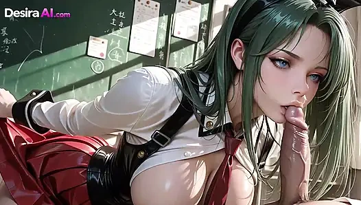 Watch 3D classroom explode with creamy chaos all over her big school tits - AI Porn