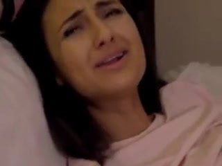 Arab Latin girlfriend gives blowjob to boyfriend
