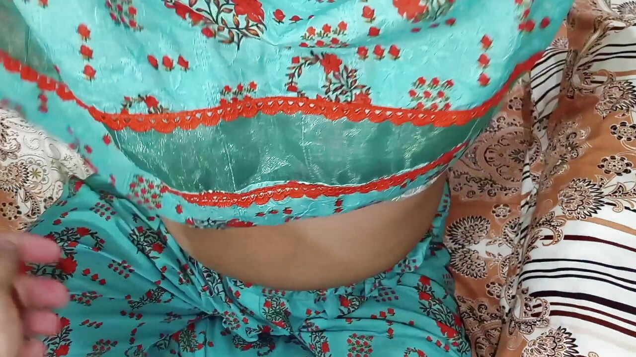 Village indian Couple’s Evening Together
