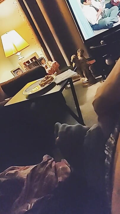 Handjob kaus kaki slow-mo