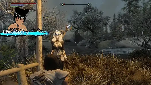 Skyrim B and L mod - Finding Morgaine and helping our her sexual needs